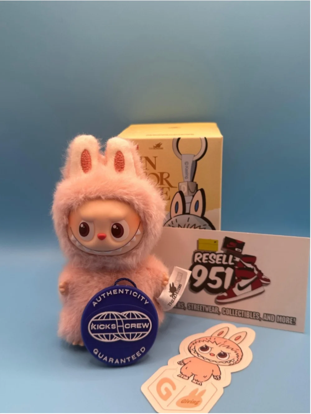 Pop Mart The Monsters Labubu Pin For Love Series Giving Vinyl Plush Pendant